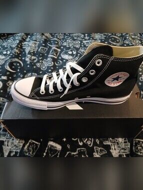 Black Converse Chuck Taylor All Star high top trainers